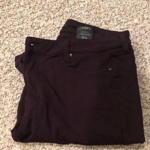Liverpool size 12 plum pants. Stretch.